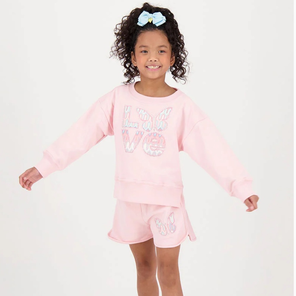 Angel's Face SET: Butterfly "Love" size 4-5T